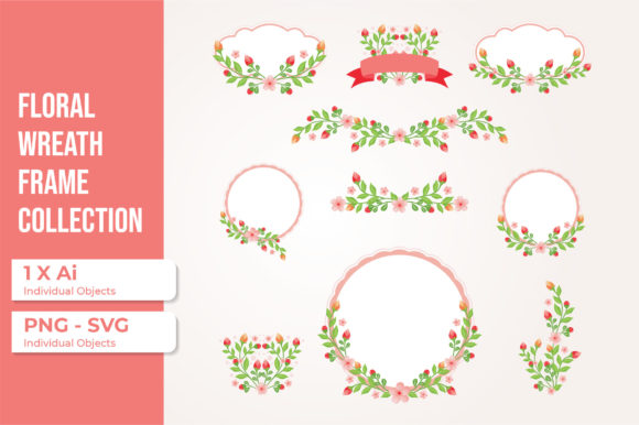 Flower Frame and Bouquets Collections Graphics and Illustrations Review