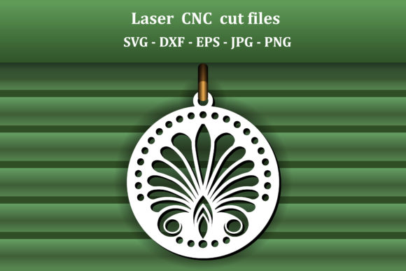 Mandala, Pendant or Coaster Cut Files