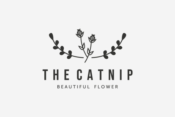 The Canadian Catnip Flower Cattail Logo Graphics and Logos Review